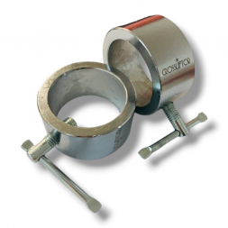 Collares de acero cromado