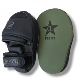 PRO Leather Curved Punch Mitts