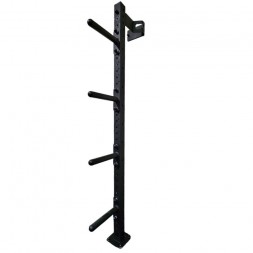 Wall mount plate storage