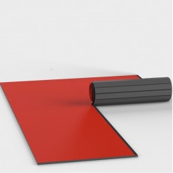 Tatami Enroulable 4cm - 1,5x10m rouge