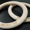 Anneaux de gymnastique en bois