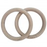 Anneaux bois 32 mm - la paire