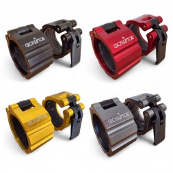 Colliers De Serrage Haltères Spinlock 25 Mm - 4 Écrous Antidérapants Avec Joint Silencieux - Sécurité Musculation
