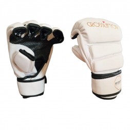 Gants MMA PRO - Blanc - la paire
