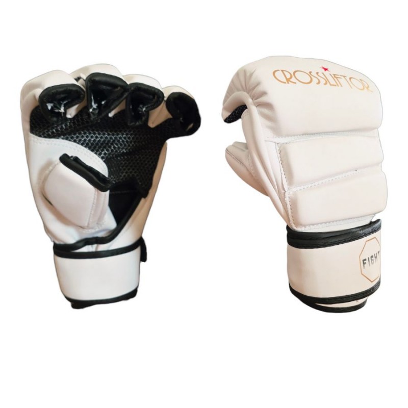 Gants MMA PRO - Blanc - la paire
