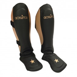 Elite Shinguards - Black - Pair