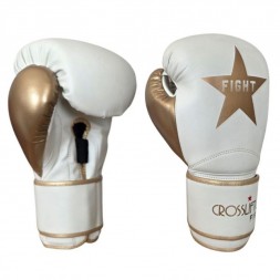 Guantes de boxeo Elite - Blancos - por par