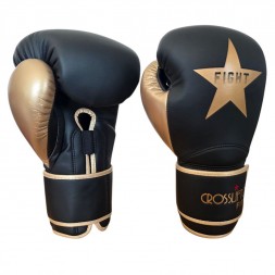 Gants de Boxe Elite - Noir - la paire