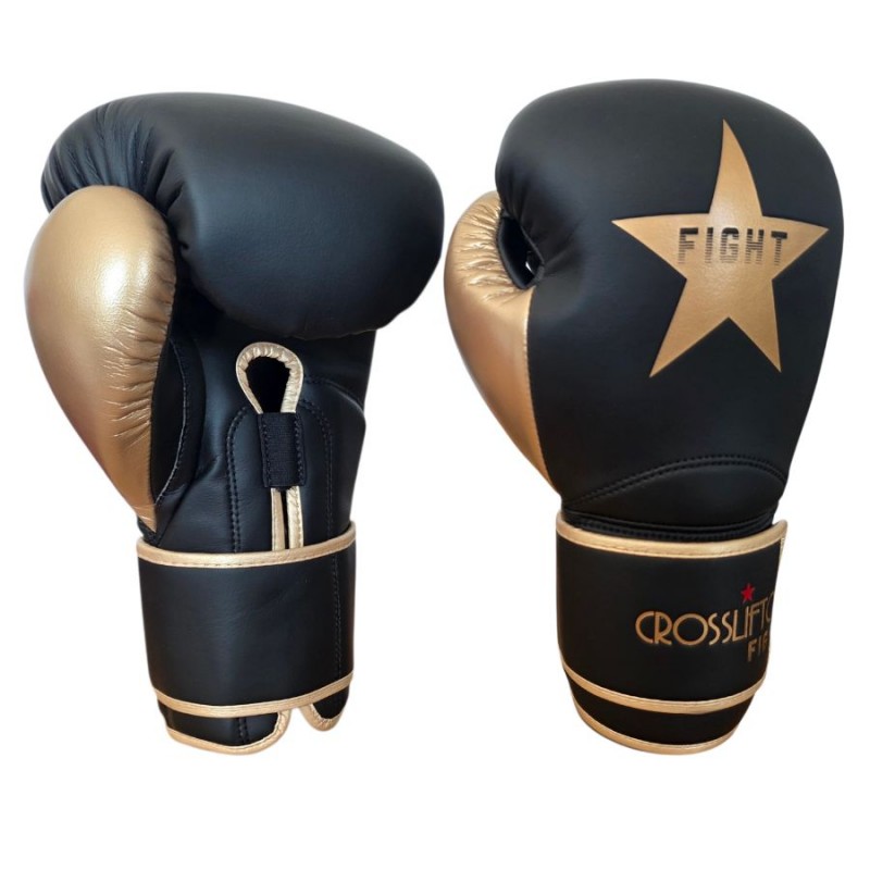 Elite Boxing Gloves - Black - per pair