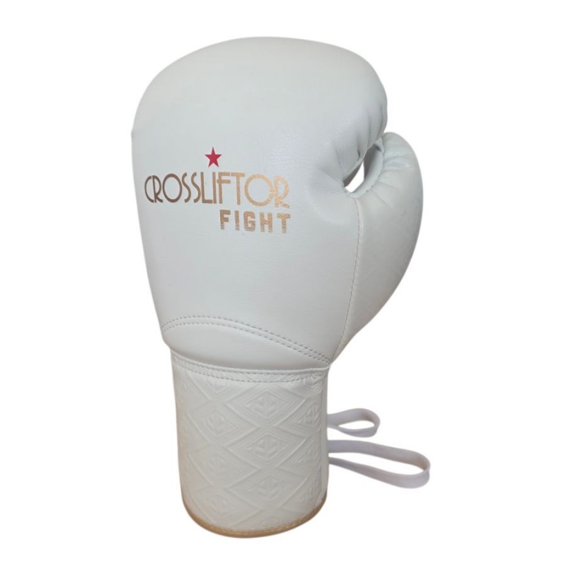 Guantes de boxeo con cordones