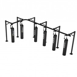 Punching bag conveyor - angle 2x6m