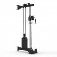 Double grip wall pulley - Weight column