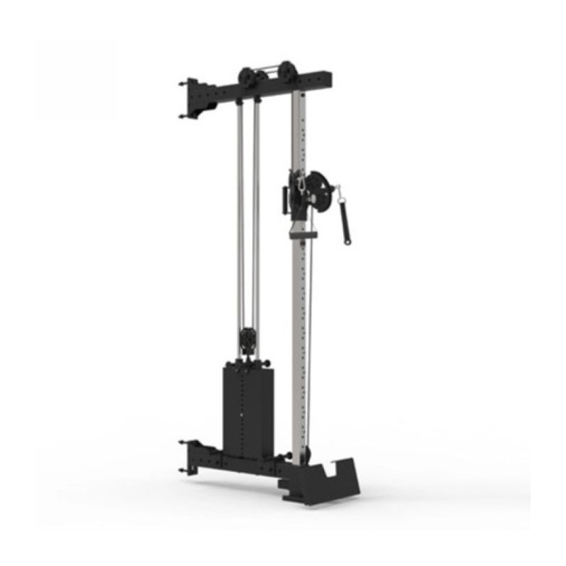 Double grip wall pulley - Weight column
