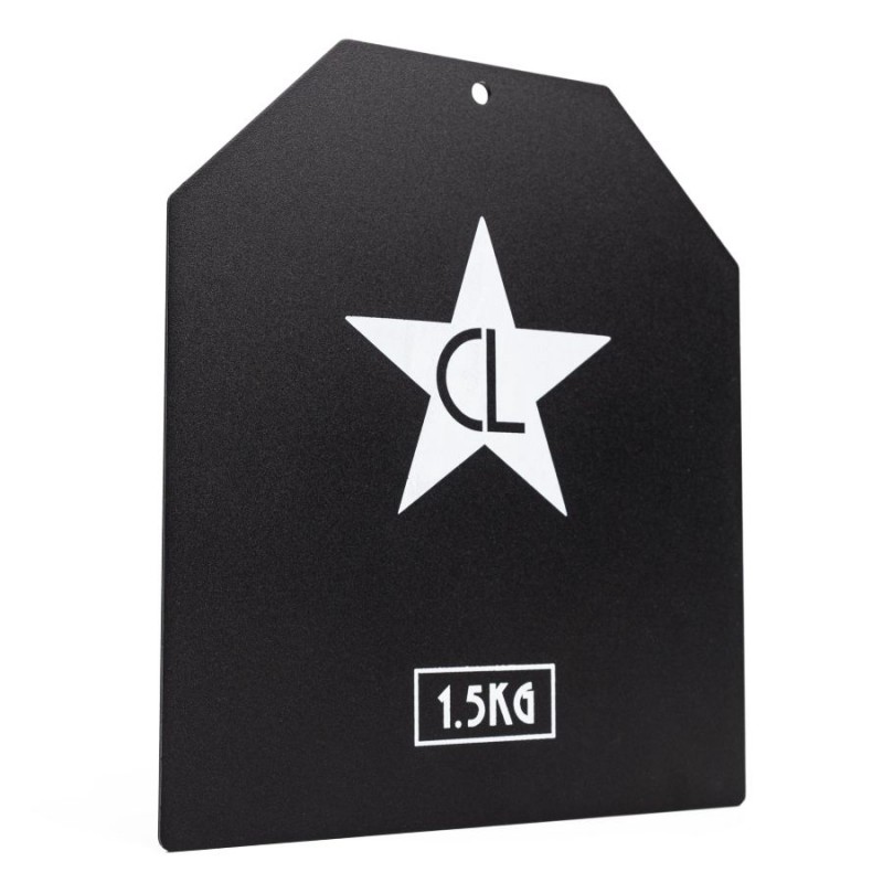 Plaques lestées 1.5kg pour Back pack Plaques lestées 1.5kg pour Back pack