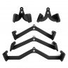 Ergonomic handles for pulley Ergonomic handles for pulley