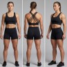 Sculpt Shorts and bra - Black Sculpt Shorts and bra - Black