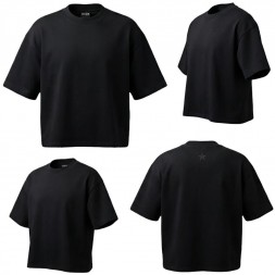 Oversize Stealth T-Shirt - Men - Black