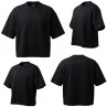 T-Shirt Oversize Stealth - Noir