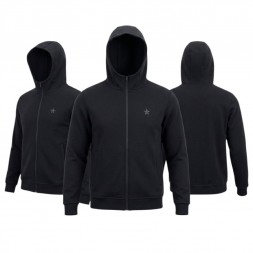Stealth Zip Sweat - Black