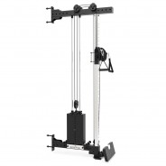 Double grip wall pulley - Weight column