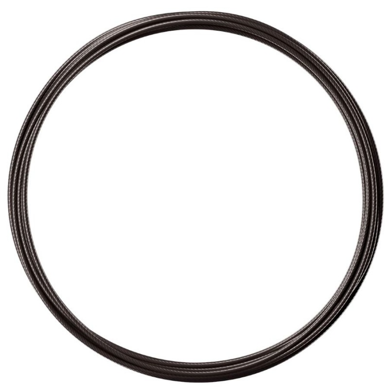 Cable recubierto de 2 mm - Negro Cable recubierto de 2 mm - Negro