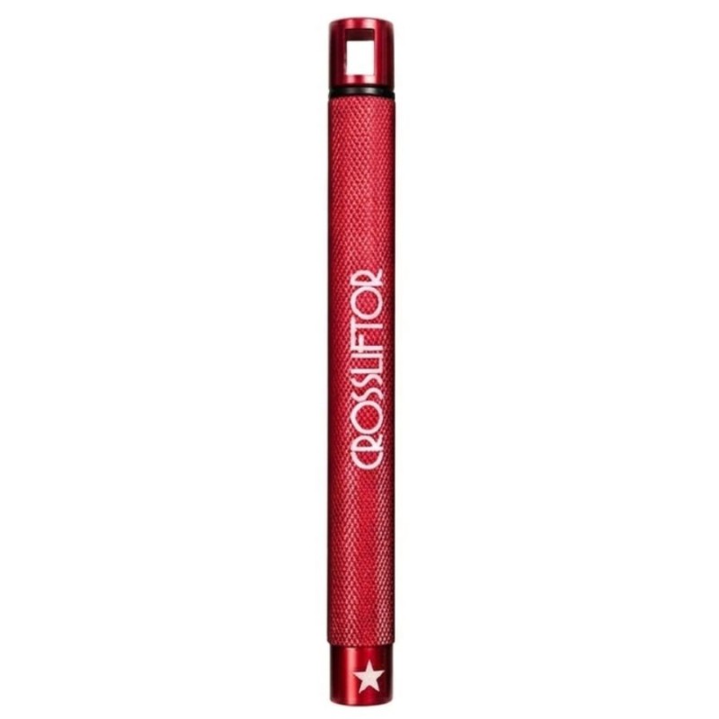 Mango de comba Rope Star roja con ribete negro