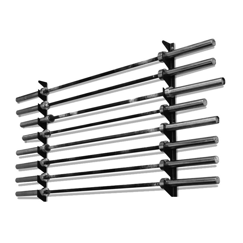 Wall rack for 8-Barbells
