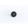 Zwarte bal 12 cm zwart