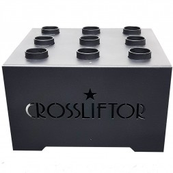 Cubic storage for 9 Barbells