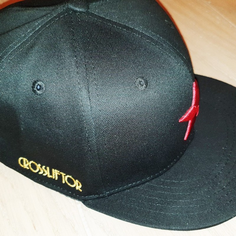 Snapback Black cap - CrossLiftor