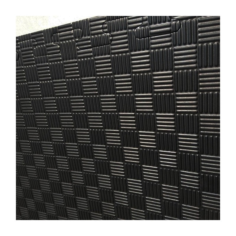 Tatami puzzel zwart/grijs 40mm - per m²