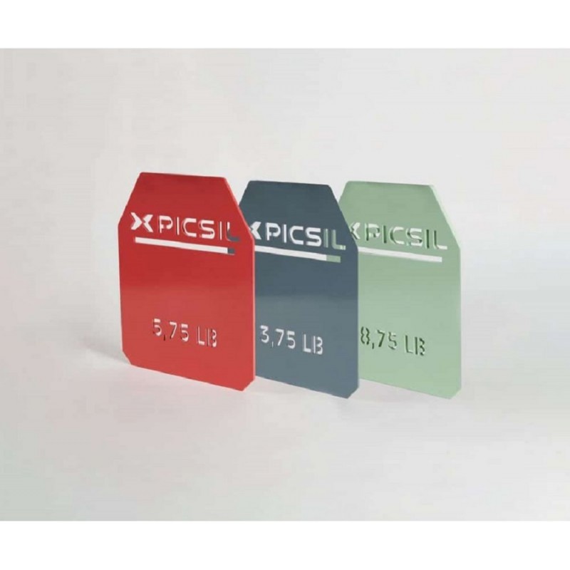 PICSIL 9kg Load plates for Weighted Vest 3