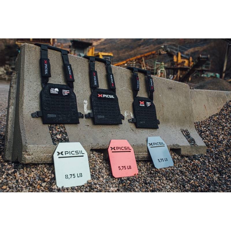 PICSIL 9kg Load plates for Weighted Vest 2
