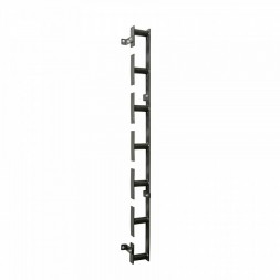 Estructura de pared polivalente para cuerda de batalla y elásticos