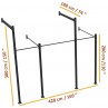 Cage Murale Muscle up rust 188 x 428 cm