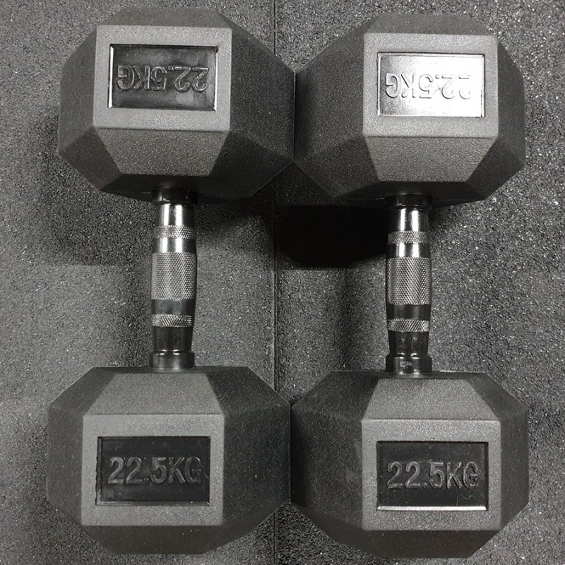 Hexagonal Dumbbells 22,5 kg