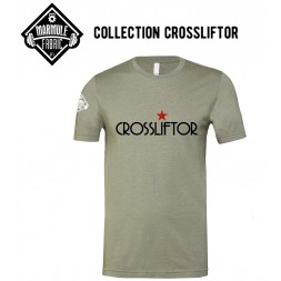 Camiseta CrossLiftor Hombre - Gris Piedra