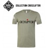 Heren CrossLiftor T-shirt - Steengrijs