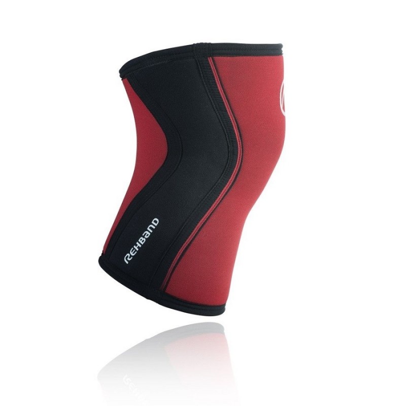 Knee Sleeve 5mm REHBAND - Red