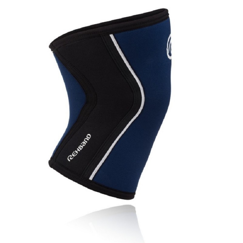 REHBAND 5mm kniebeschermers marineblauw REHBAND 5mm kniebeschermers marineblauw