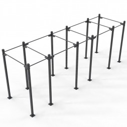 Jaula Tank 5 estaciones