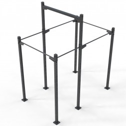 Jaula Rust Muscle Up - 2 estaciones