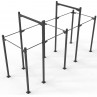 Rust Outdoor Muscle Up Rig - 4 stations