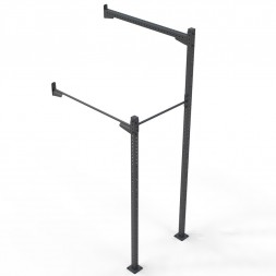 Tank Wallmount Muscle Up Rig - 1 lane