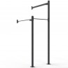 Muscle Up Outdoor Roest Muur Rig - 1 station Muscle Up Outdoor Roest Muur Rig - 1 station