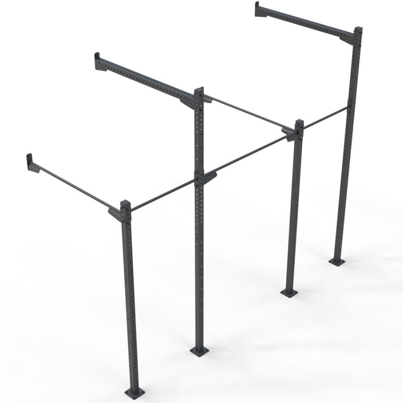 Tank Wallmount Muscle Up Rig - 3 stations