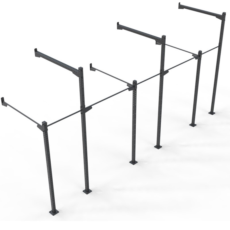 Jaula de pared exterior RUST Muscle Up - 5 posiciones