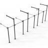 RUST Muscle Up Wandkooi voor buiten - 7 posities