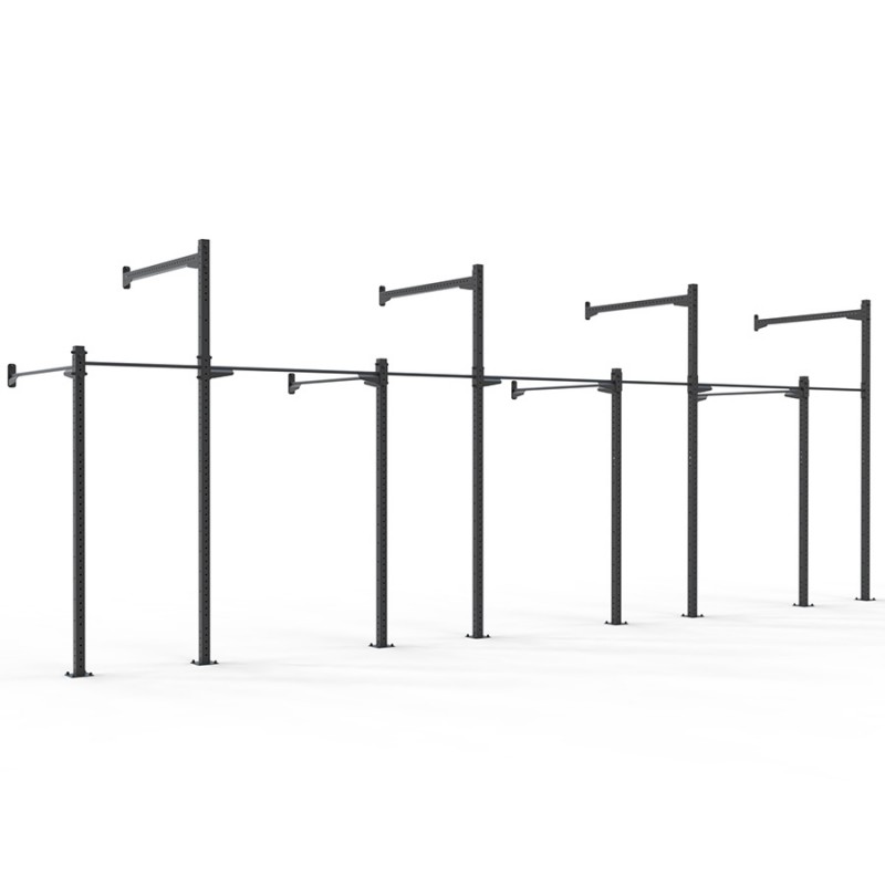 Rig Mural extérieur RUST Muscle Up - 7 postes Rig Mural extérieur RUST Muscle Up - 7 postes