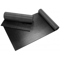 Tatami Oprolbaar 4cm - 1,5x10m Zwart Kruisladergevecht 